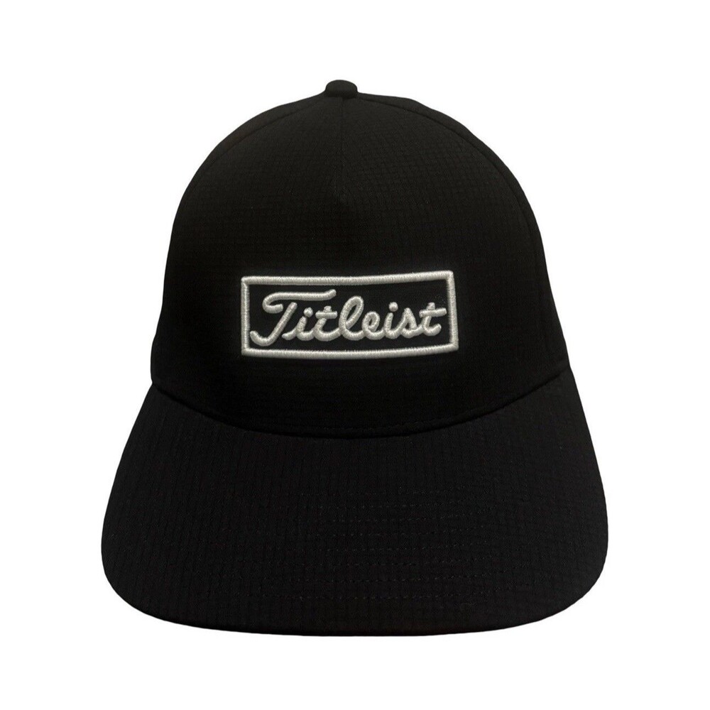 NWT Titleist Oceanside Black Golf Hat Adjustable Unisex
